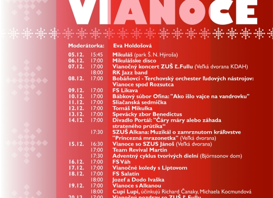 Vianočné trhy začnú 5. decembra a budú tri týždne