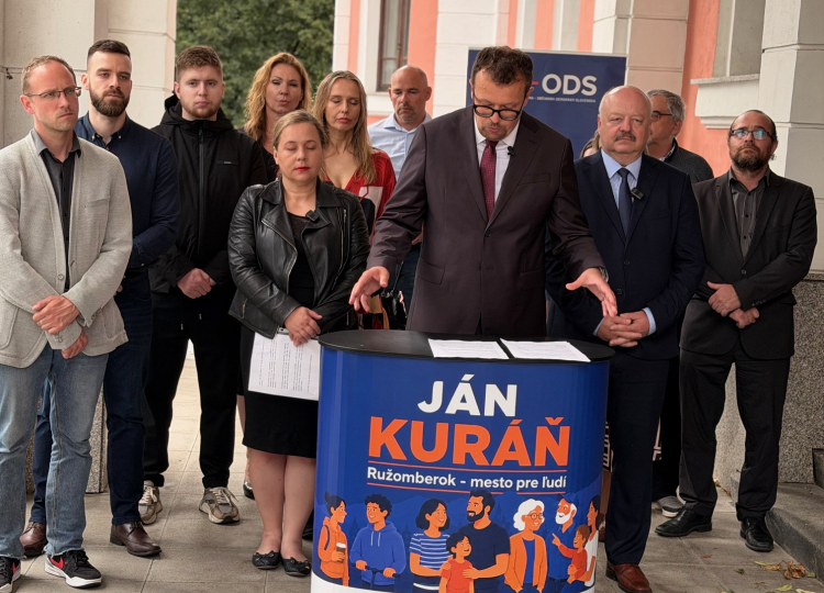 Prvý kandidát na primátora: Ján Kuráň