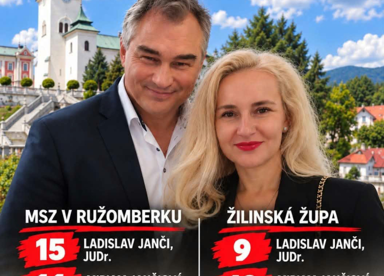 Vážení obyvatelia mesta Ružomberok