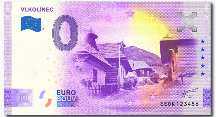 Po Malinnom Brde má svoju eurobankovku aj Vlkolínec