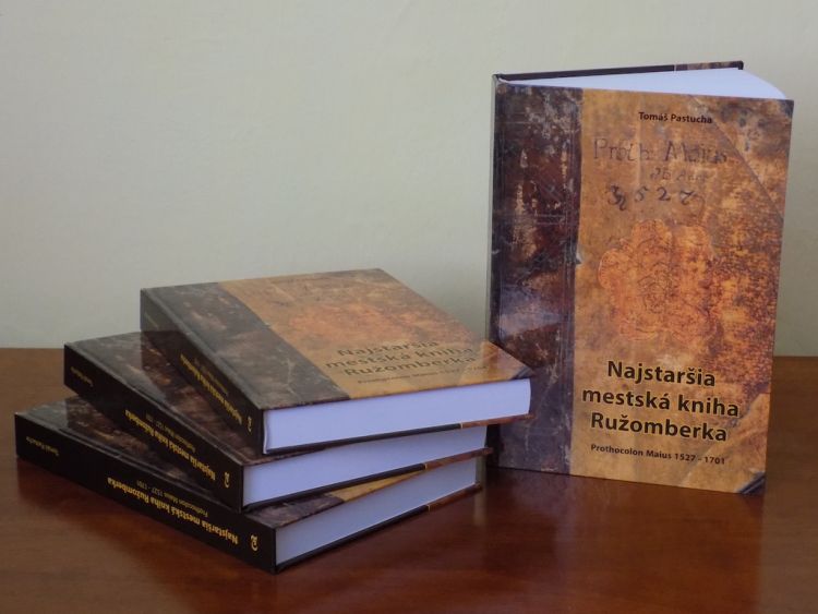 O najstaršej mestskej knihe Ružomberka